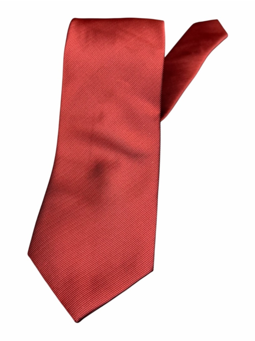 Jacob Alexander Classic Red Men's Silk Tie